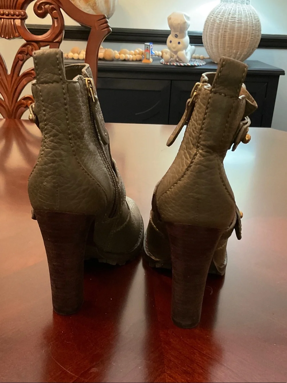 Tory Burch leather ankle